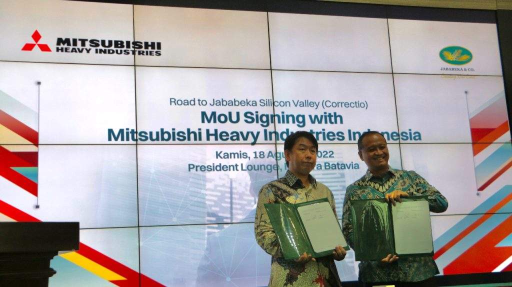 Bangun Ekosistem Net-Zero Industrial Cluster di Correctio, Jababeka Tanda Tangani MoU bersama Mitsubishi Heavy Industries