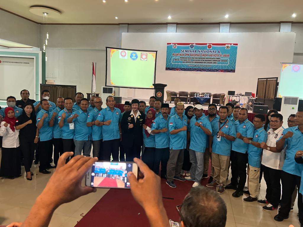Dihadiri Arman Depari, Seminar Nasional P4GN Bakornas GMDM Di Cirebon Sukses