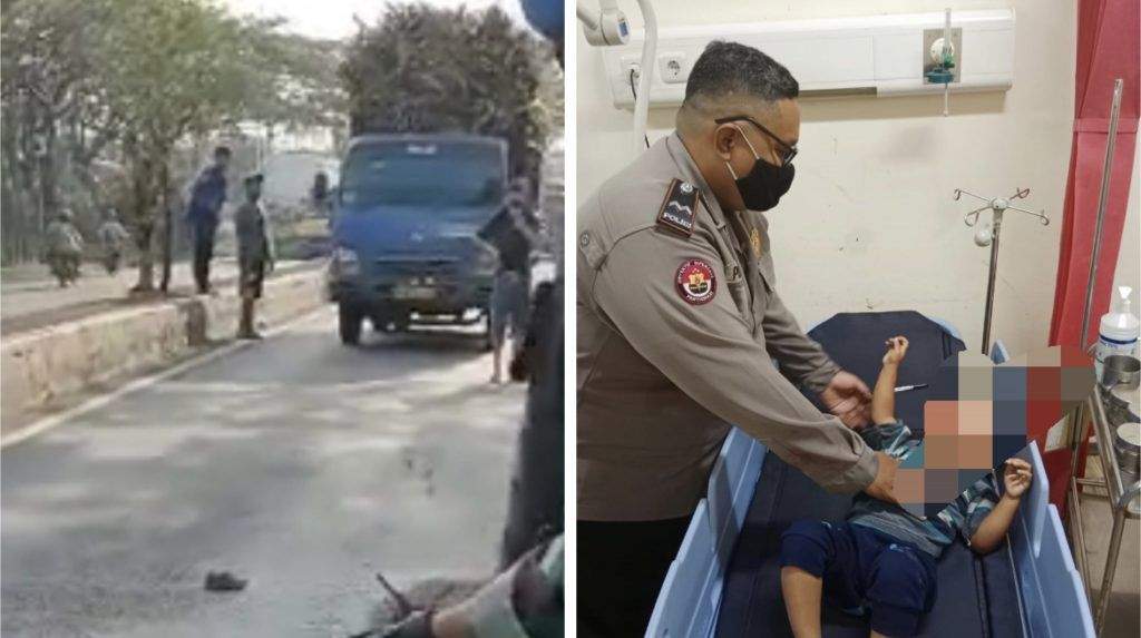 Pick Up Tabrak Lari Pemotor di Pantura Gebang, Tiga Luka Termasuk Balita