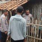 Bravo... Polsek Kedungwaringin Langsung Turun Kunjungi Abah Saka, Berikan Bantuan