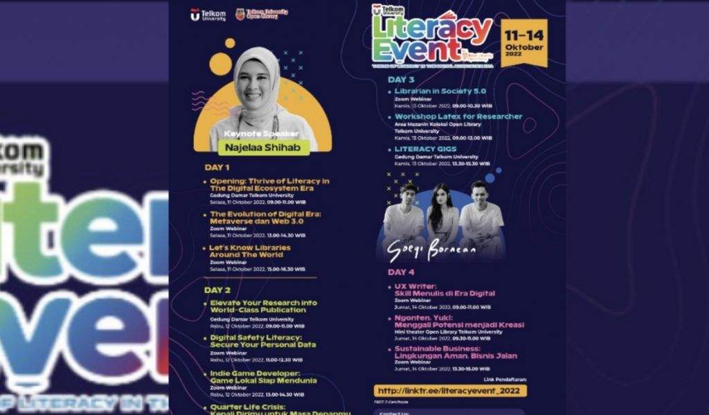 Kolaborasi Pentahelix Kunci Sukses Tel-U Lite Event 2022 Kolaborasi Pentahelix Kunci Sukses Tel-U Lite Event 2022