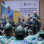 Sekda Jabar Lepas Kontingen Jabar Pra POPNAS Zona II Nasional