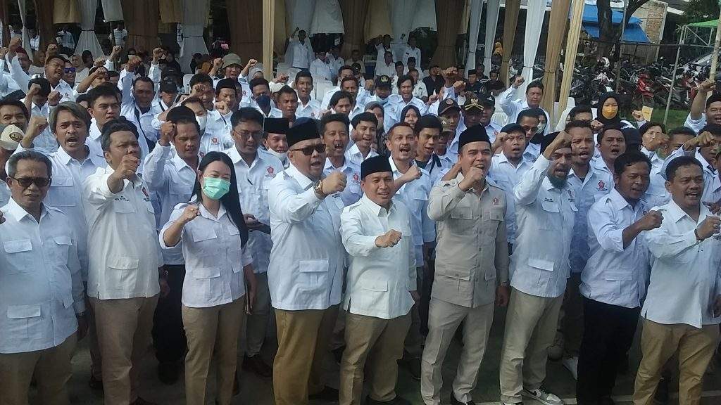 PAC Cikarang Timur Dilantik, Ketua DPC Gerindra Kabupaten Bekasi: Sampaikan Salam dari Prabowo