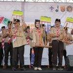 Kak Atalia Buka Perkemahan Wirakarya Daerah di Garut