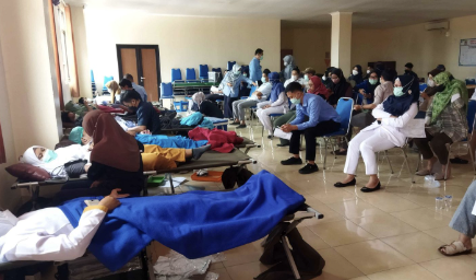 Peringati HKN 2022, RSUD Waled Gelar Donor Darah & Turnamen