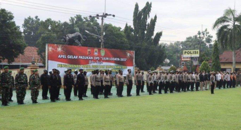 Amankan Nataru, Polresta Cirebon Siagakan 738 Personel