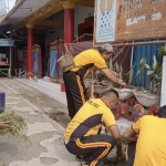 Imlek 2574, Polresta Cirebon Bersih-bersih Enam Klenteng  