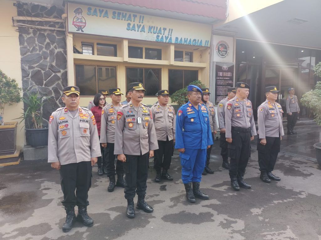 Kapolres Ciko Berikan Edukasi Polisi Baik ke Personelnya