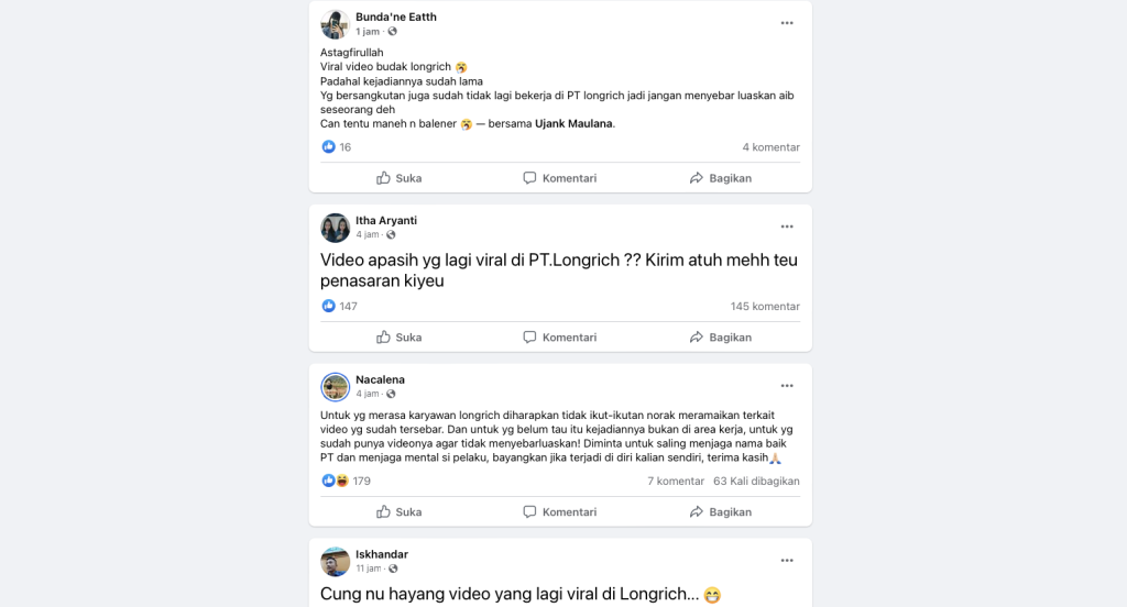 Cirebon Geger Video Syur Diduga Eks Karyawan PT. Longrich  