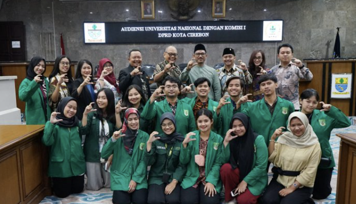 <strong>UNAS ‘Belajar’ Potensi Wisata dan Seni Budaya di DPRD kota Cirebon</strong>