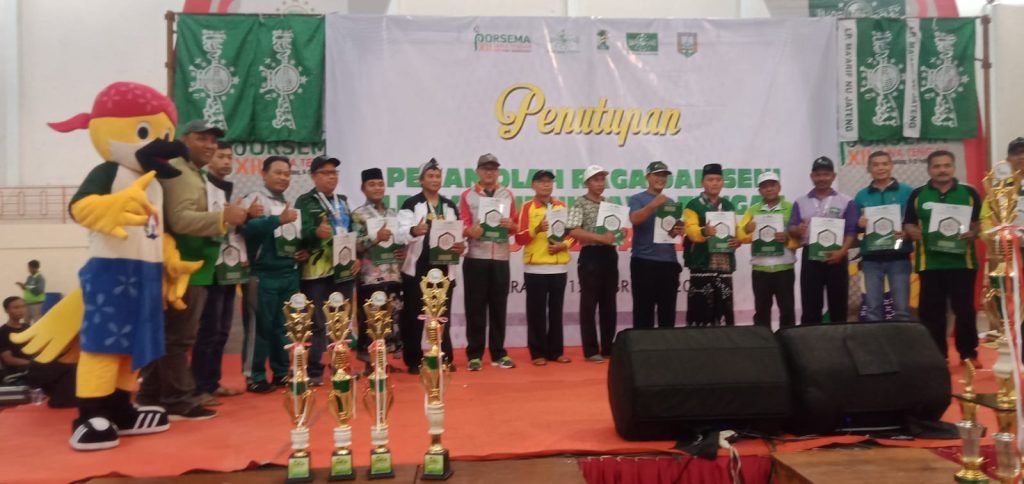 Ma'arif Kab Pekalongan Raih Enam Besar Porsema XII Jateng