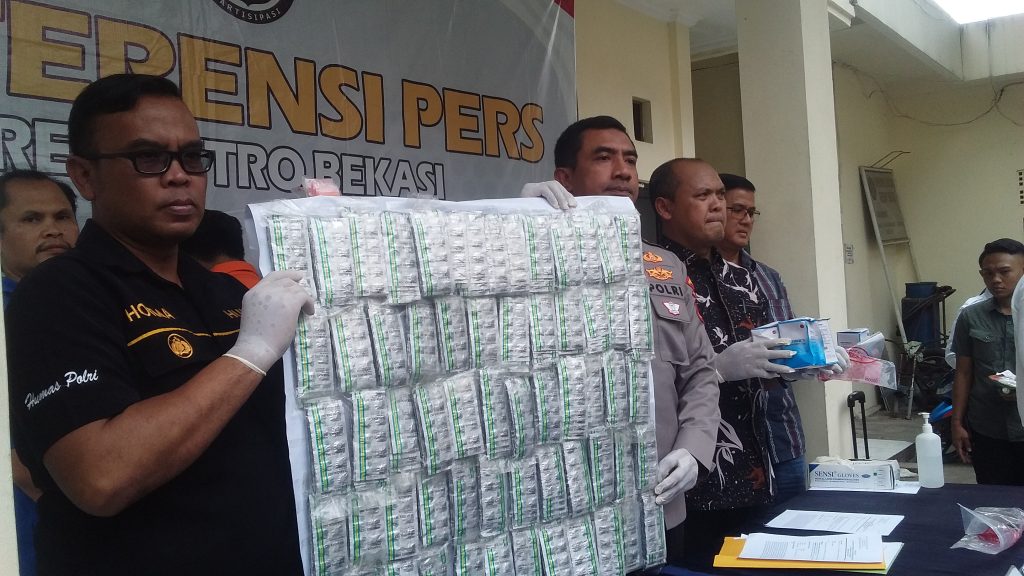Jual Obat Jenis "G", 2 Remaja Asal Aceh Digulung Polisi di Tambun, Bekasi