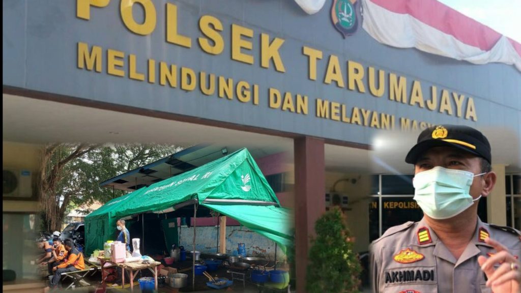 Polsek Tarumajaya Dirikan Posko Banjir Sebagai Dapur Umum Polsek Tarumajaya Dirikan Posko Banjir Sebagai Dapur Umum