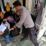 Polsek Tarumajaya Salurkan 50 Paket Sembako Bantuan Kemanusiaan Kapolri