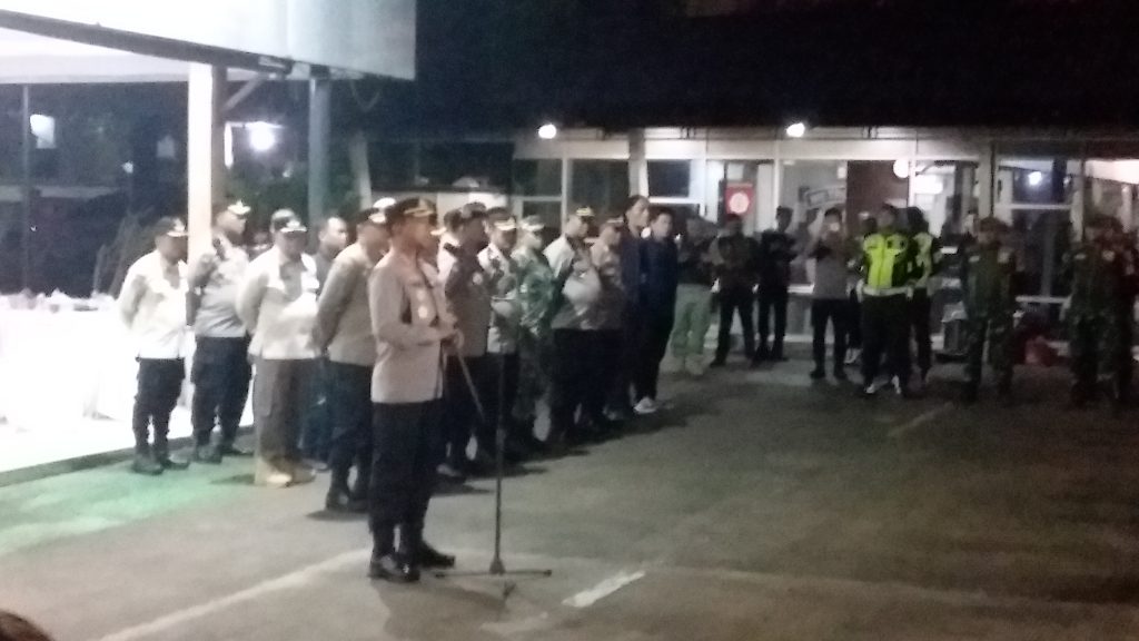 Urai Kemacetan Lalulintas Jelang Lebaran, Polrestro Bekasi Gelar Apel Patroli Bersama di Mapolsek Cikbar
