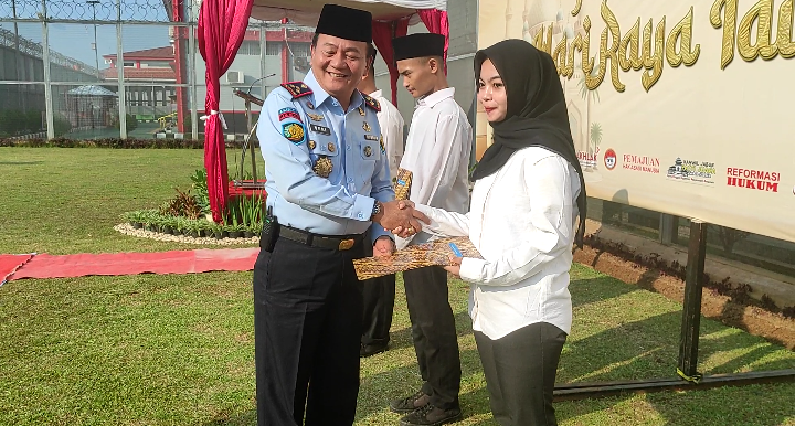 1.110 WBP Lapas Kelas IIA Cikarang dapat Remisi Lebaran, 3 Diantaranya Langsung Bebas