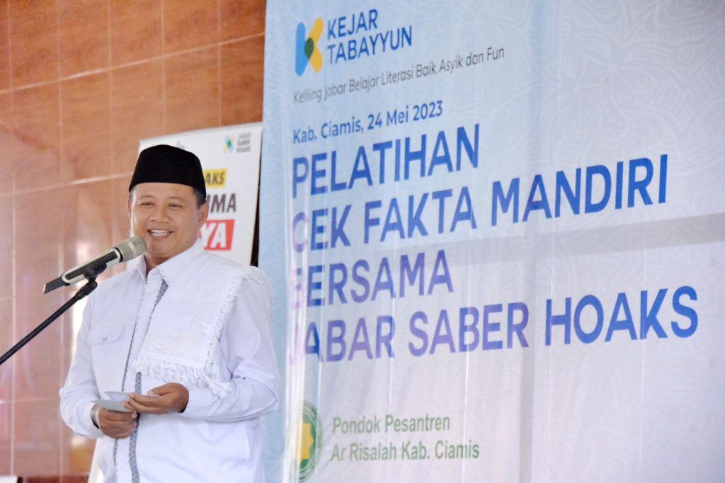 Filter Dunia Digital, Santri di Ciamis Dapat Wawasan Cek Fakta Mandiri