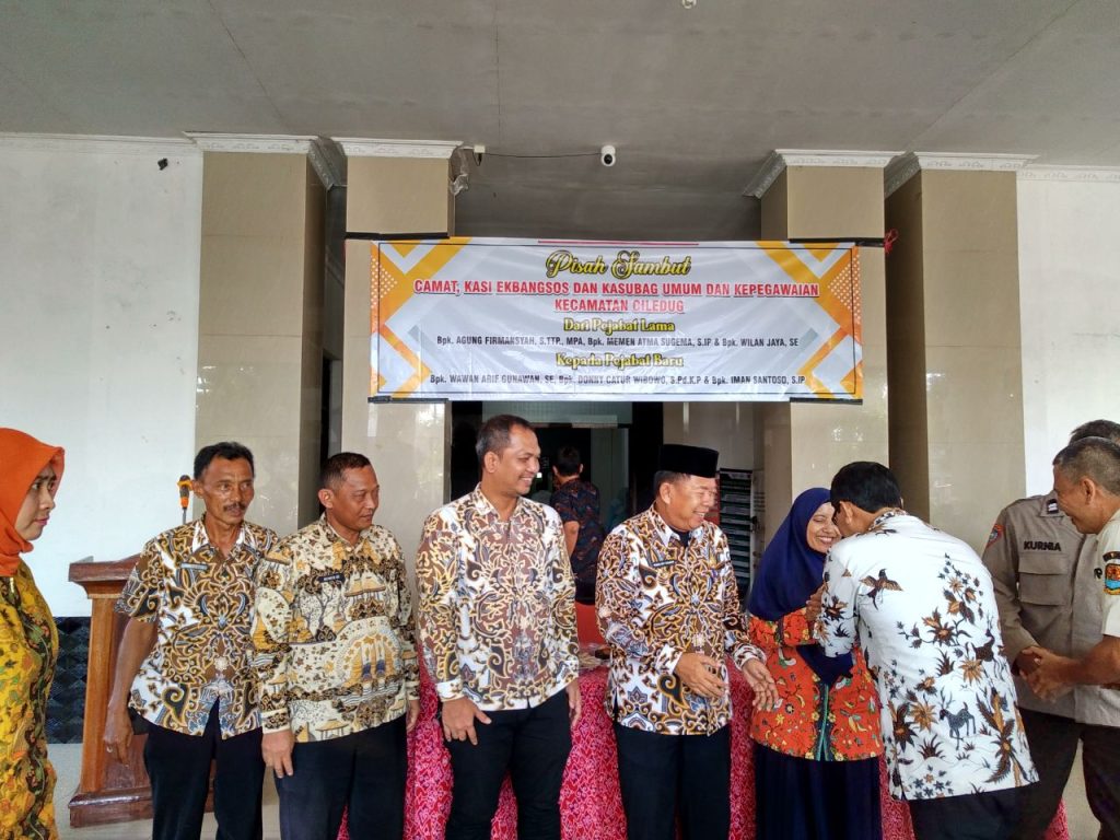 Wawan Arif Gunawan Jabat Camat Ciledug Gantikan Agung Firmansyah