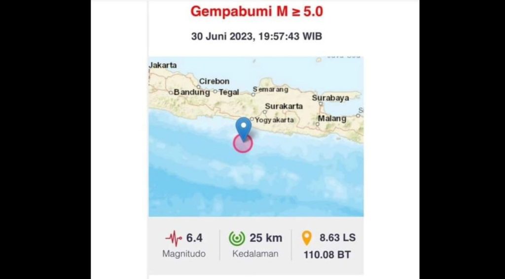 Cirebon Heboh Gempa! Pusatnya Di Jogja Terasa Hingga ke Pantura