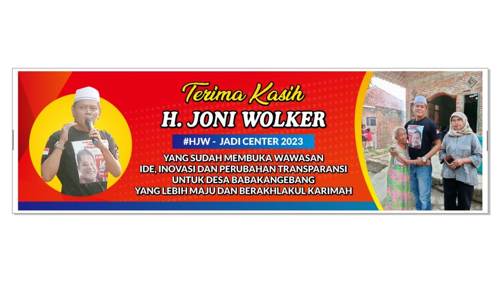 Nyalon Lagi, Momentum H. Joni Wolker (HJW) Rebut Kemenangan Pilwu Desa Babakan Gebang Nyalon Lagi, Momentum H. Joni Wolker (HJW) Rebut Kemenangan Pilwu Desa Babakan Gebang