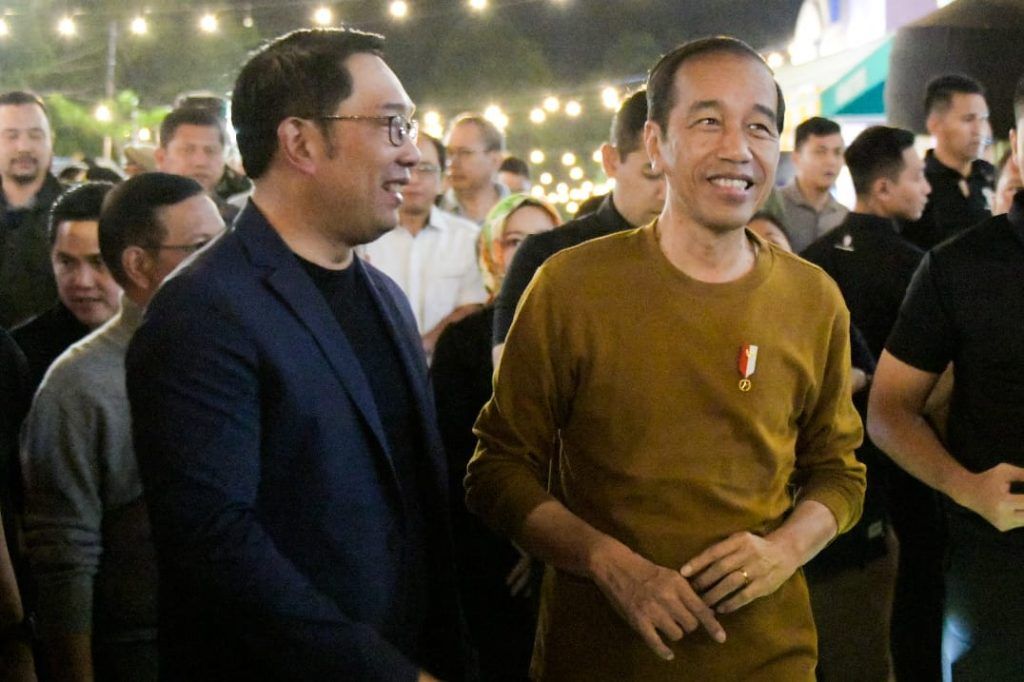 Kunker ke Bandung, Presiden Jokowi Ngopi di Park Cikutra