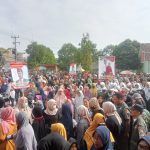 Sinyal Menang Kuat! Ribuan Warga Karangwangun Antusias Antar Mas Amy Daftar Kuwu