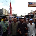Hery Castari, Kandidat Calon Kuwu Incumbent Pabuaran Lor Resmi Daftar dengan Iringan Sholawat
