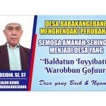 Janjikan Perubahan & Pembangunan Pesat, H. Rosidin Nyatakan Maju Di Pilwu Desa Babakan Gebang
