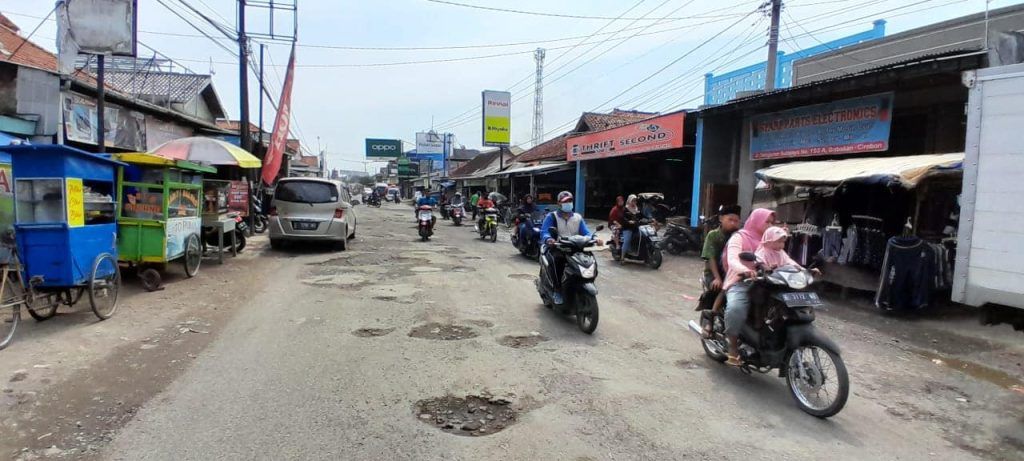 Sudah Rusak Parah, Jalan Babakan - Pabuaran Tidak Tercover Perbaikan Tahun Ini?