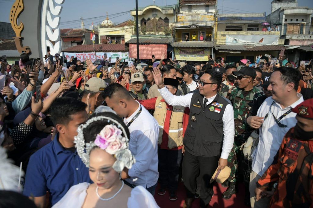 Gubernur Ridwan Kamil Resmikan Tiga Proyek di Cianjur 