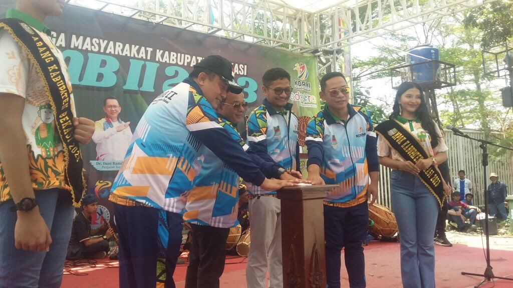 Sekda Kabupaten Bekasi Resmikan Pembukaan FORKAB II 2023