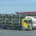 Sopir Hilang Kendali, Tabrakan Beruntun Di Pantura Gebang Kembali Terjadi