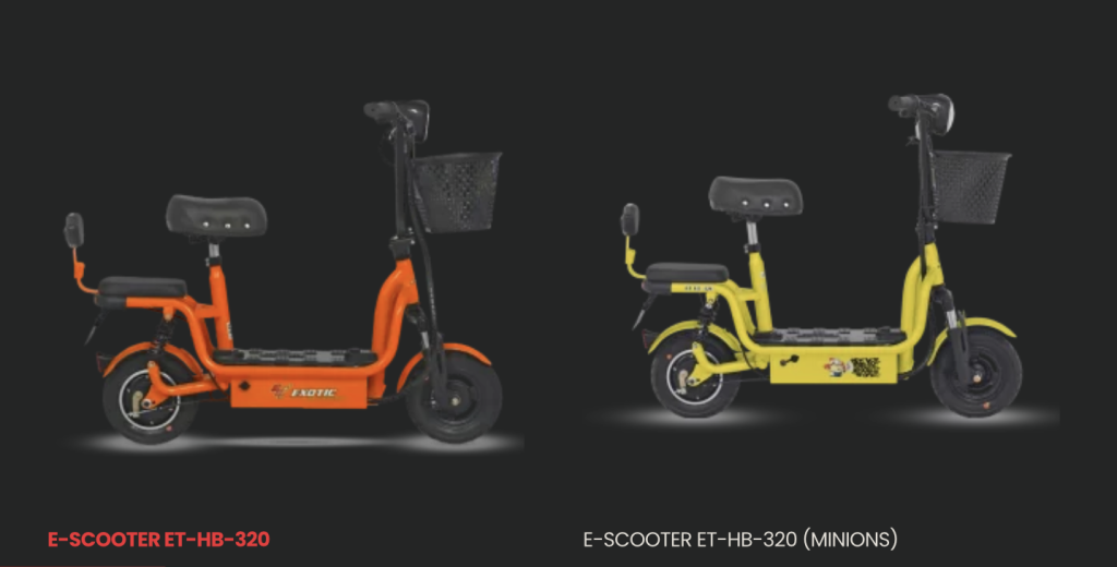 E-Scooter Exotic ET HB 320, Si Mungil yang Tak Punya Saingan