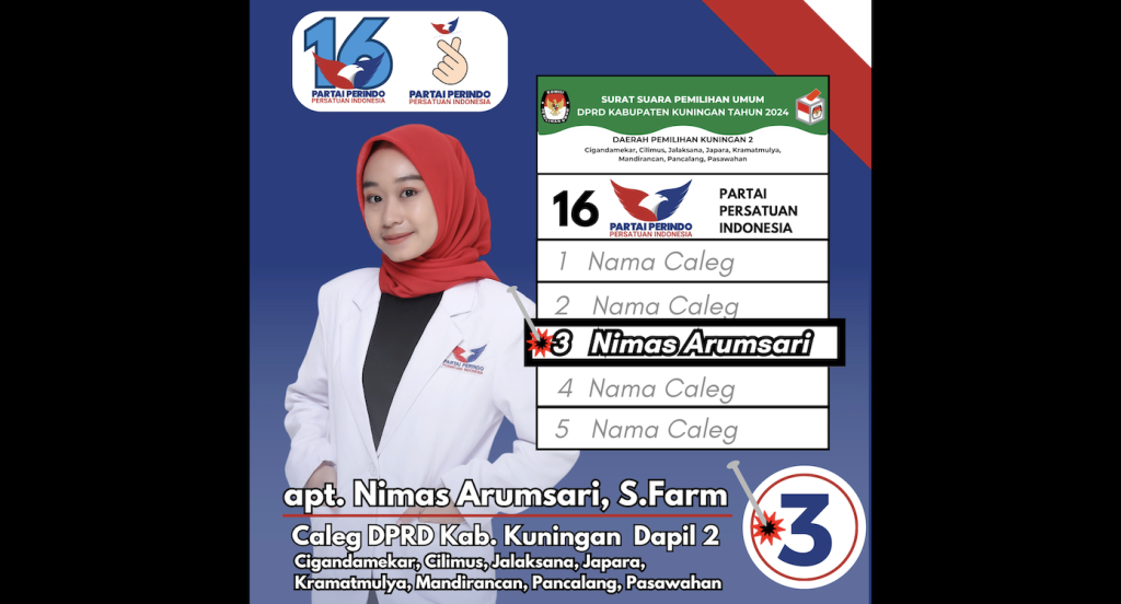 Nimas Arumsari, Caleg Geulis yang Ingin Wujudkan Kuningan Sehat & Sejahtera