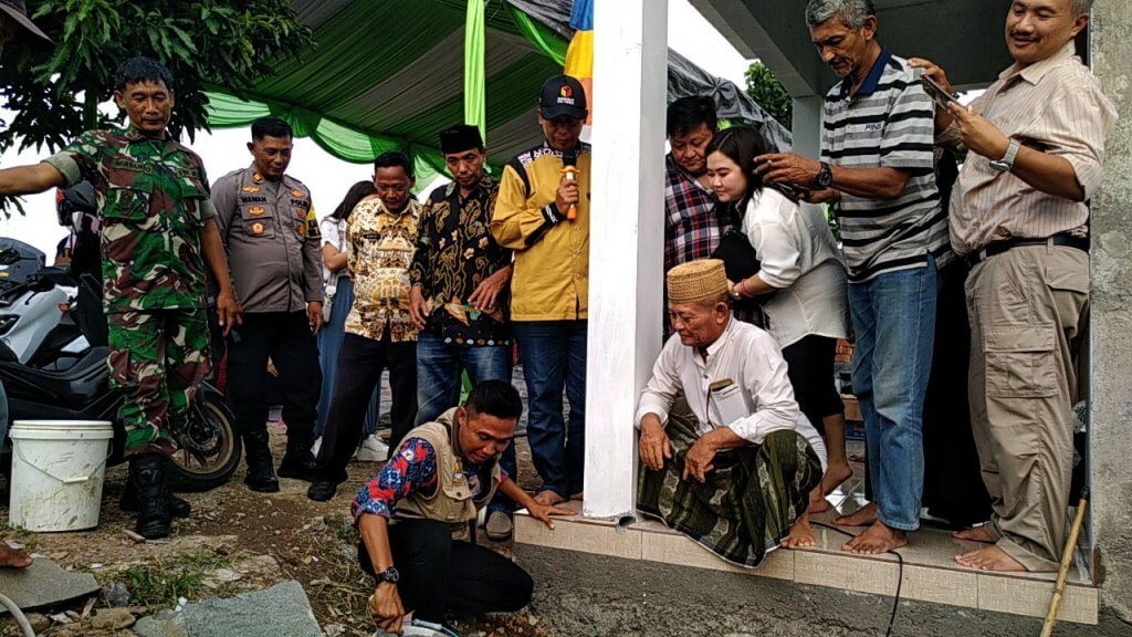 Pemdes Gebang Kulon Resmi Bangun Pasar Modern Panorama