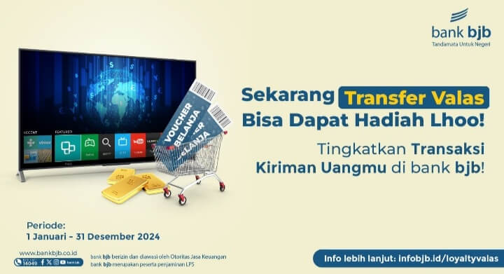 bank bjb Hadirkan Program Loyalty Customer Transfer Valas Bagi Nasabah bank bjb Hadirkan Program Loyalty Customer Transfer Valas Bagi Nasabah
