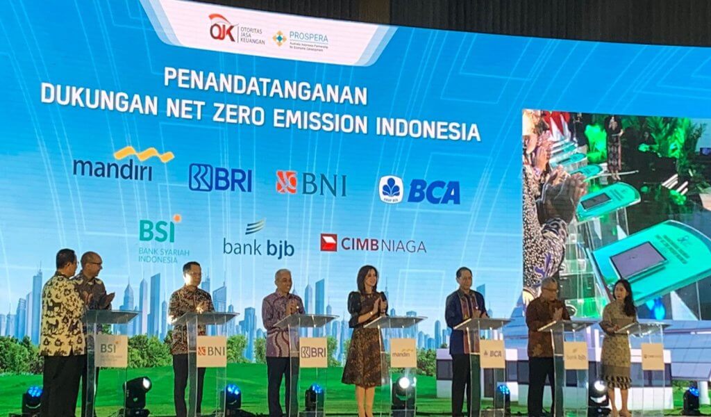 bank bjb Bersama Perbankan Besar Lainnya Berkomitmen Dukung Pencapaian Net Zero Emission di Indonesia