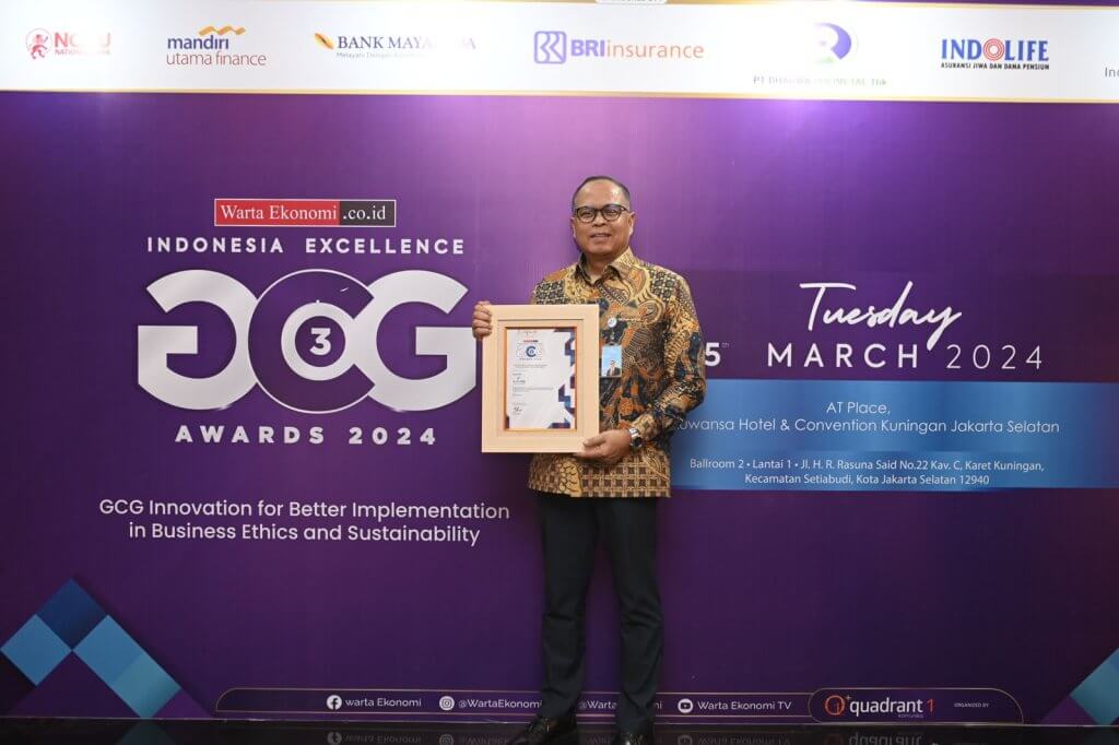 Jadikan GCG Fondasi Organisasi, bank bjb Raih Penghargaan Indonesia Excellence Good Corporate Governance Awards 2024   