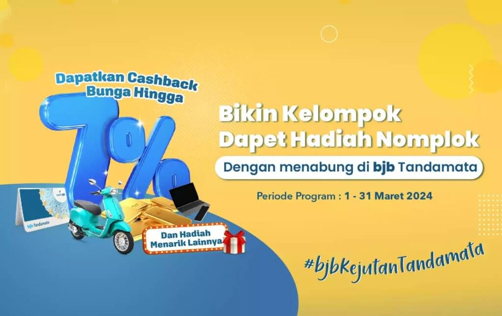 bank bjb Luncurkan Promo "Kejutan Tandamata" dengan Hadiah Menarik untuk Nasabah bank bjb Luncurkan Promo "Kejutan Tandamata" dengan Hadiah Menarik untuk Nasabah