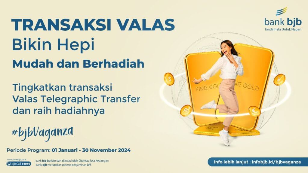 bank bjb Hadirkan Program "BJB Vaganza Tahun 2024" Berhadiah Logam Mulia