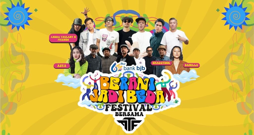 Yuk Ramaikan Berani Jadi Beda Festival Bersama Andre Taulany & Friends (ATF) dan bank bjb