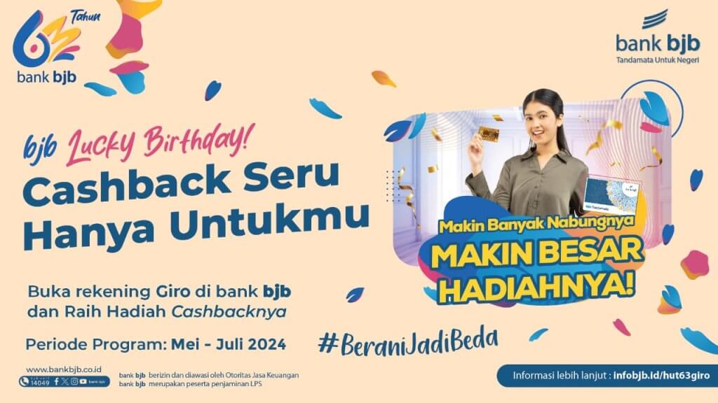 Beli Produk Giro bank bjb Bisa Dapat Cashback Ratusan Ribu Hingga Jutaan Beli Produk Giro bank bjb Bisa Dapat Cashback Ratusan Ribu Hingga Jutaan