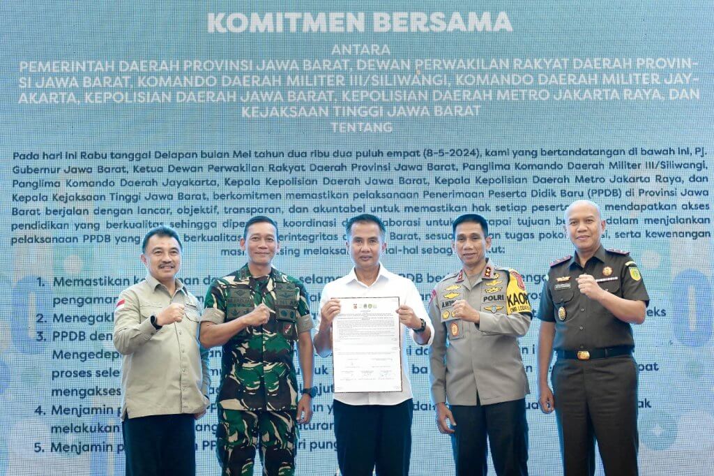 KICK OFF PPDB JABAR 2024 Bey Machmudin: Tak Ada "Titip Titipan"