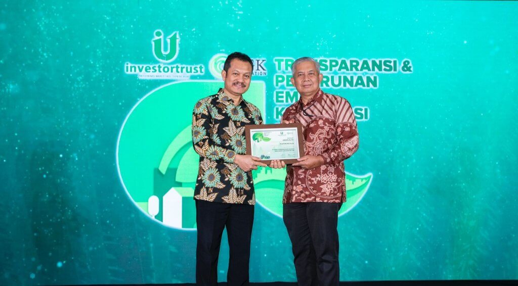 Bank BJB Raih Dua Penghargaan Sekaligus, Transparansi dan Penurunan Emisi Terbaik 2024