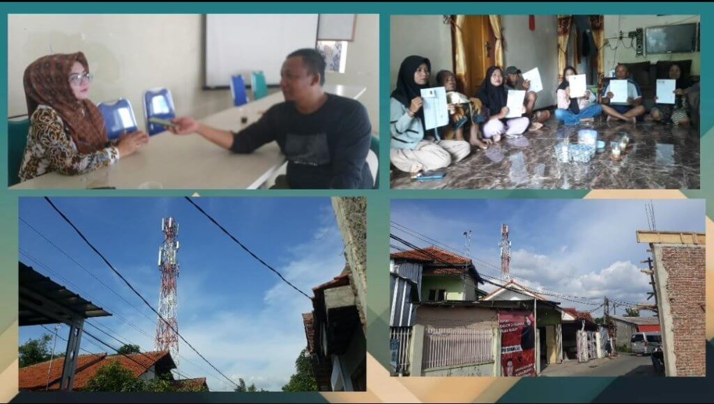 Warga Kalimeang Tolak Perpanjangan Tower BTS, Minta Dibongkar dan Dipindahkan