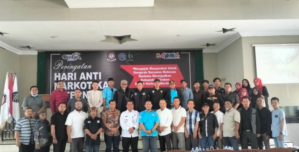 GMDM Cirebon Raya Gaungkan "Salam Sehat Waras Tanpa Narkoba"