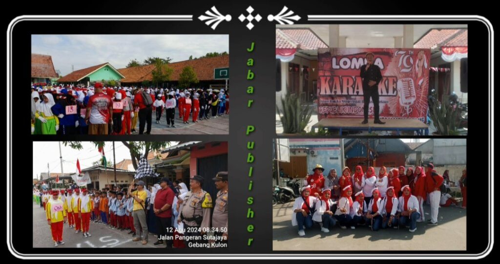 Meriahnya Acara HUT RI Di Kecamatan Gebang! Berisi Aneka Lomba & Banjir Hadiah