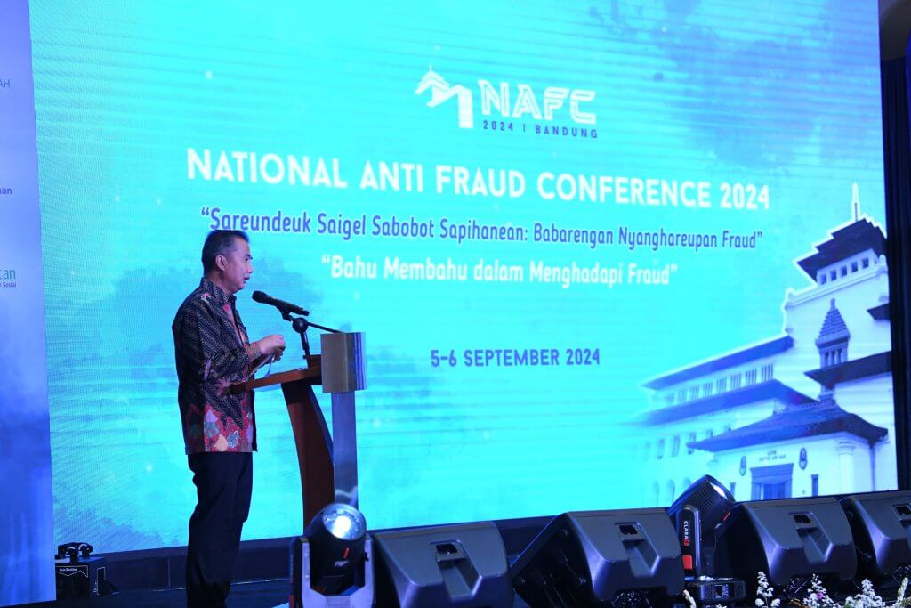 Hadiri National Anti Fraud Conference 2024, Bey Machmudin Tegaskan Pentingnya Sinergi dan Kebersamaan dalam Menghadapi "Fraud"