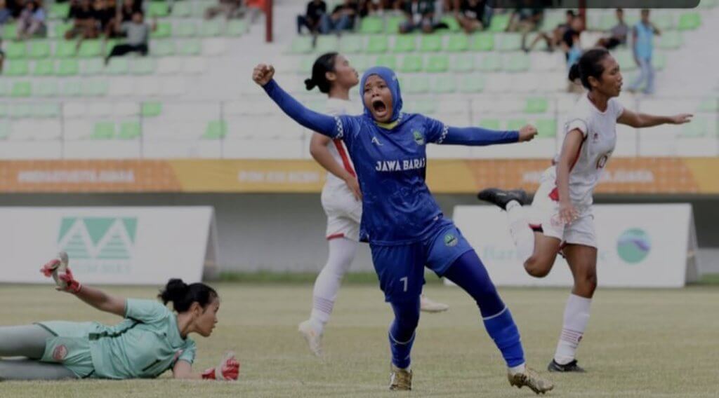 Libas DKI 3-0, Jabar Tambah Medali Emas dari Cabor Sepak Bola Putri