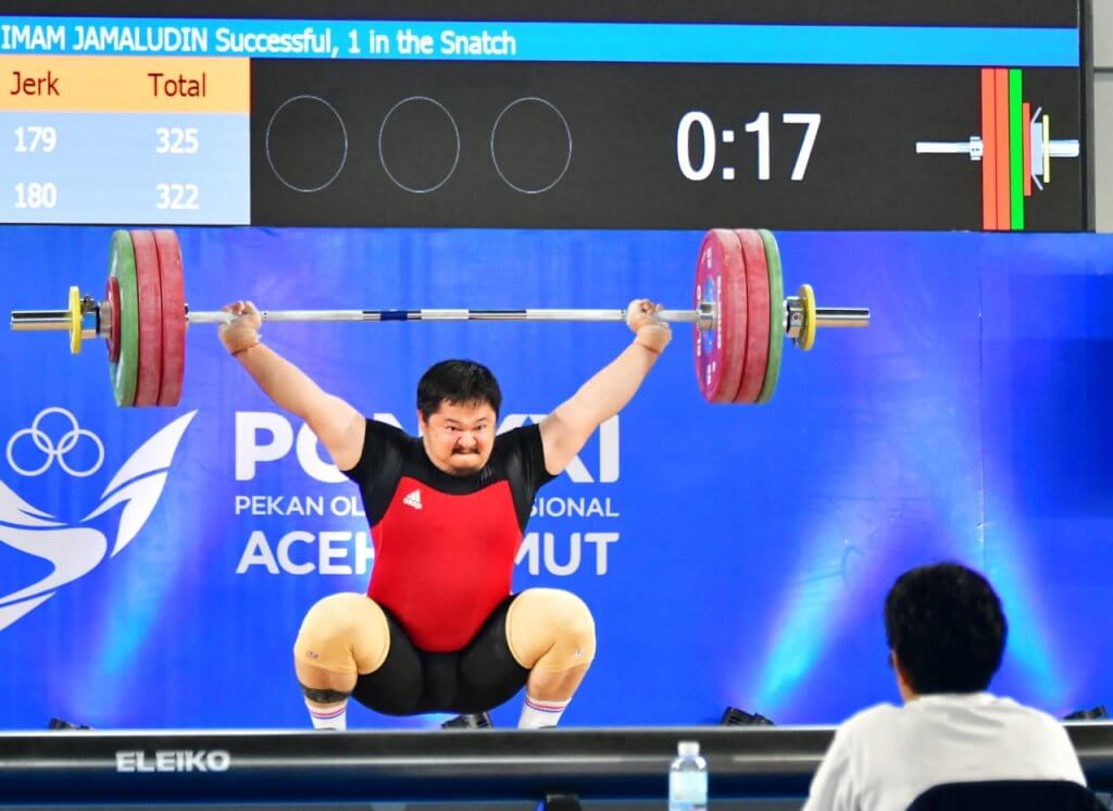 PON XXI/2024 ACEH - SUMUT, Imam Jamaludin Sumbang Emas dari Cabor Angkat Besi